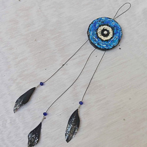 Handmade Hanging Wall Decor Eye Dreamcatcher New