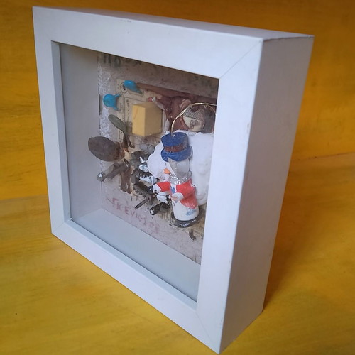 3D painting mixed media Andreas Gkenios 03 used