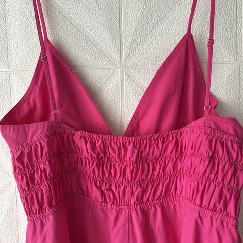Zara Barbie Pink Maxi Dress XS like new, 100% cotton