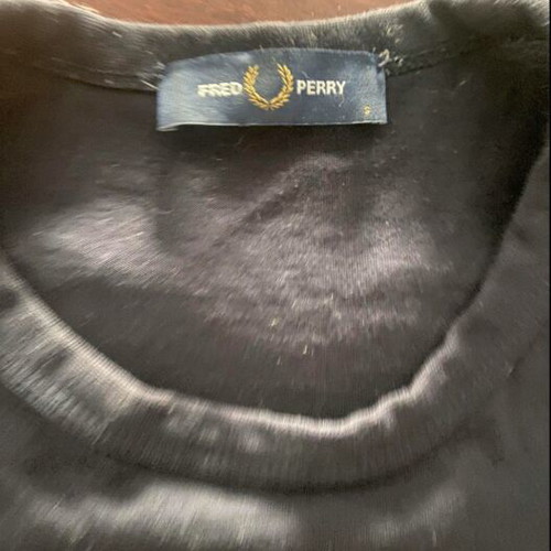 Fred Perry T-shirts like new, black, sizes S and M