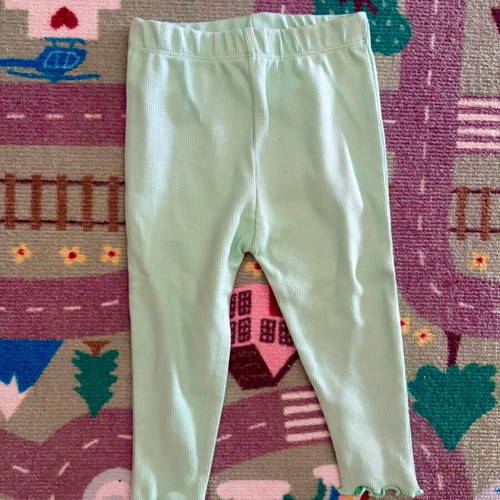 Girls' clothing set 80 cm new, leggings with blouse, 12-15 months
