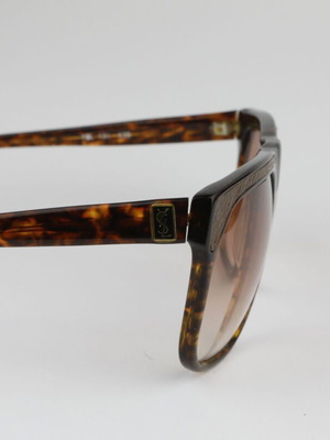 YVES SAINT LAURENT γυαλιά ηλίου 1985 καινούργια, καφέ ταρταρούγα