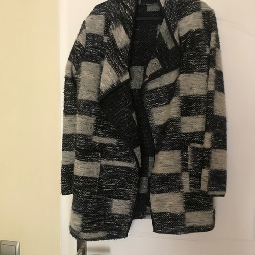 Gray-black cardigan like new with pockets