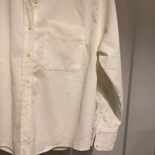 Λευκό πουκάμισο Zara ριπ ατσαλάκωτο σαν καινούργιο, small