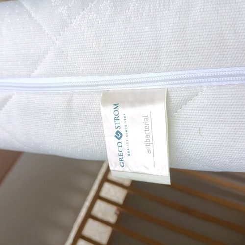 Lorelli baby cot used with Grecostrom mattress