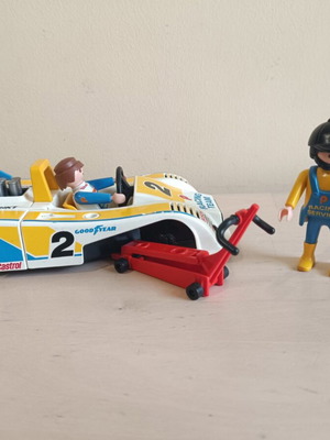 Playmobil vintage φόρμουλα μεταχειρισμένο με λείπει ρόδα