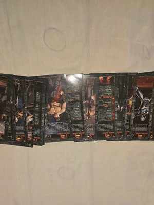 Mortal Kombat 9 Move Cards μεταχειρισμένα με μικροφθορές
