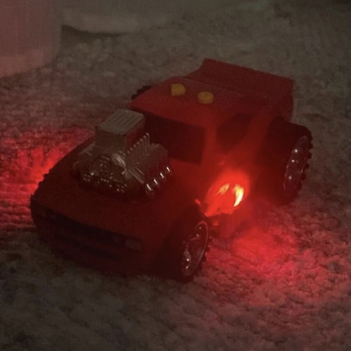 Toy cars like new with lights and sound, set of 2, 15cm