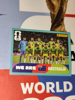 We Are Australia World Cup 2026 Panini Sticker new