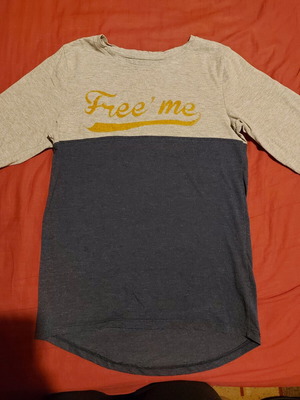 Orchestra children's shirt like new, size 140 cm, grey and blue