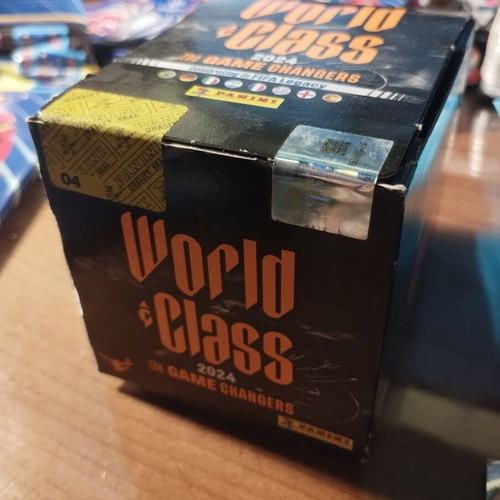 Panini World Class sealed box with 36 sticker packs new