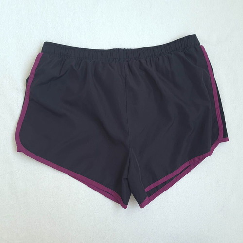 Alo Yoga women's sports shorts size L, black and purple