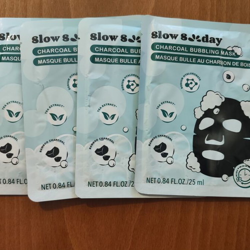 Face masks for deep cleansing, pack of 4, new