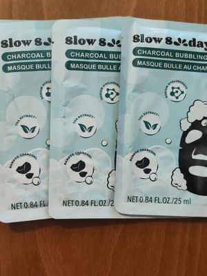 Face masks for deep cleansing, pack of 4, new