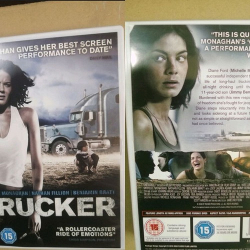 Trucker DVD new without Greek subtitles