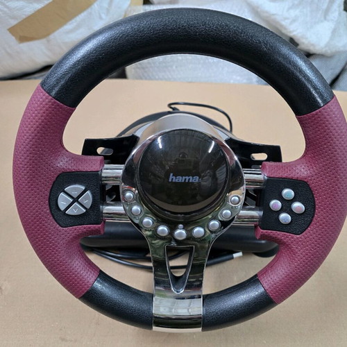 Hama Thunder V5 PS3 Racing Wheel used for PlayStation 3