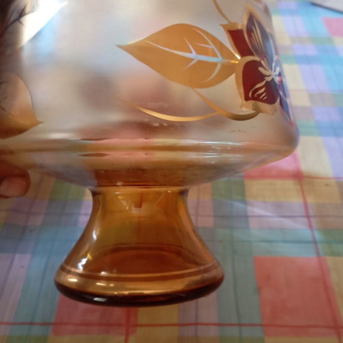 Vintage flower container used with flower base