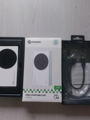 PHIXERO X-Boost USB4.0 Portable SSD 2TB new