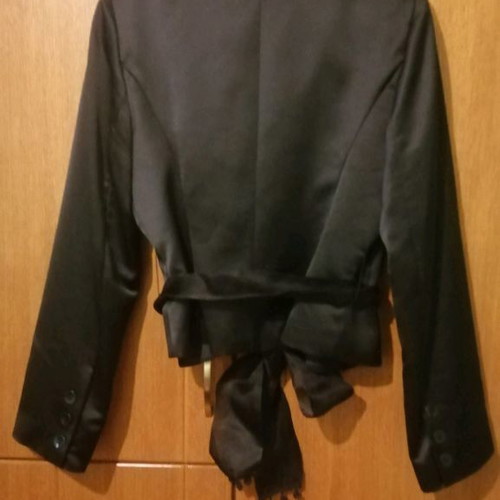 Satin suit used, Anna Riska jacket and Toi Mon Toi trousers