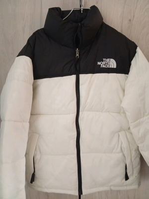 The North Face γυναικείο μπουφάν L καινούργιο, μαύρο-άσπρο