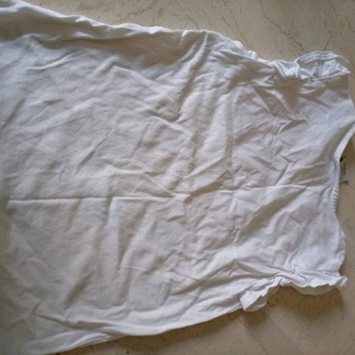 Boboli T-shirt for girl 116 cm like new, white multicolor