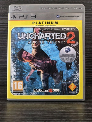 Uncharted 2 Among Thieves PS3 like new with case and manual
