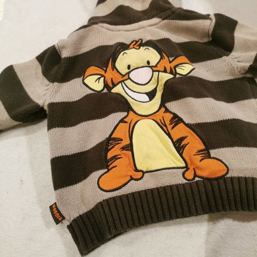 H&M knitted jacket Disney Tigger like new, size 74