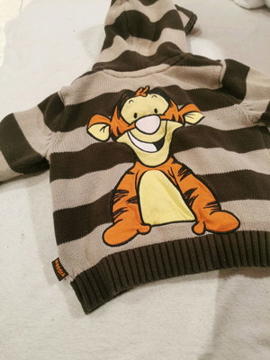 H&M knitted jacket Disney Tigger like new, size 74