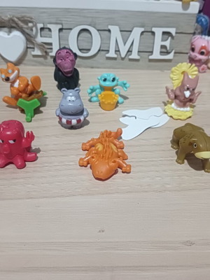 Kinder Natoons animal figures like new, 2 collectible figurines