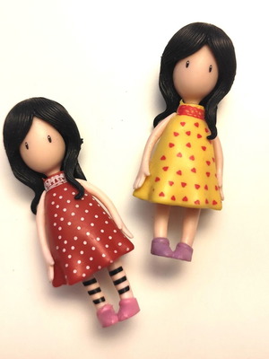 Santoro Gorjuss set of 2 small figures like new
