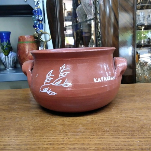 Carpenisi Ceramic Cooking Pot like new