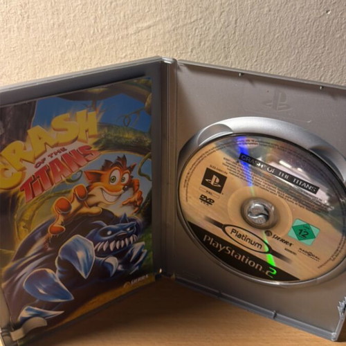 Crash of the Titans PS2 game used, action