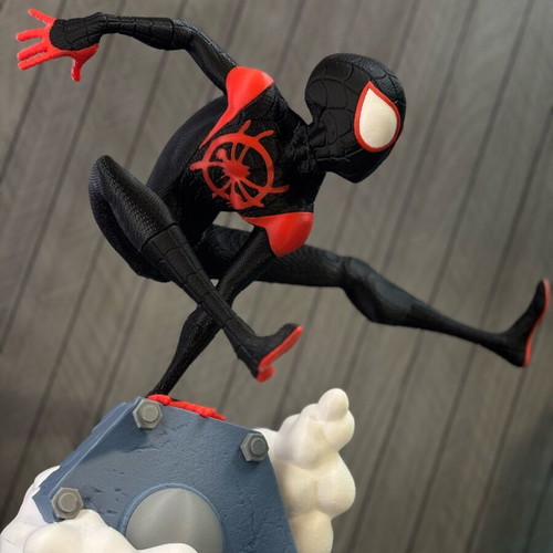 Miles Morales figure like new, premium 3D printed collectible