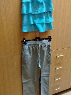 Σετ παντελόνι H&M και τοπάκι no name σε άριστη κατάσταση