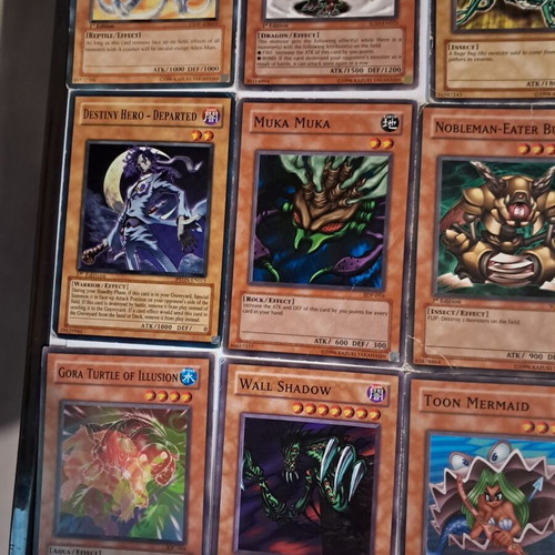 Yugioh cards used, pack of 16