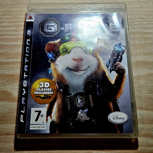 G-Force PS3 game complete edition with 3D glasses and manual, like new