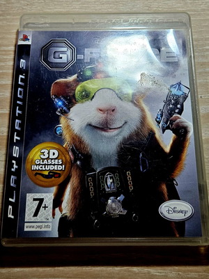 G-Force PS3 game complete edition with 3D glasses and manual, like new