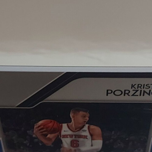 Panini Prizm Sensational Swatches Kristaps Porzingis jersey card new