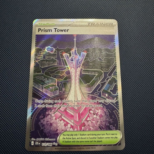 Prism Tower CRI 111 Pokemon card new