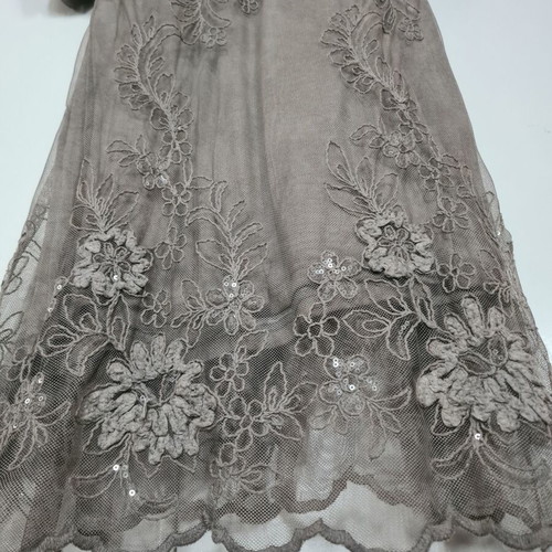 Talco long dress used, gray/brown, size S