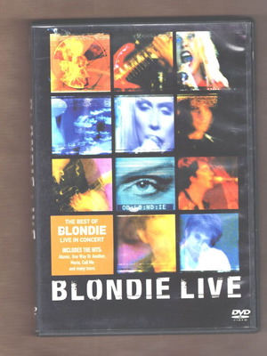 Blondie Live DVD μεταχειρισμένο, rock