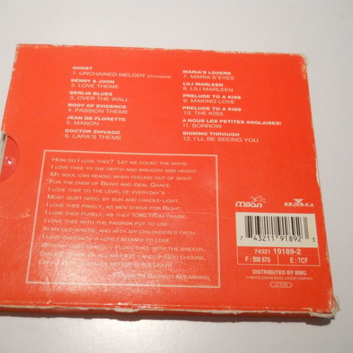 Love In the Cinema CD used, electronic soundtrack compilation