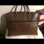 Leather briefcase like new