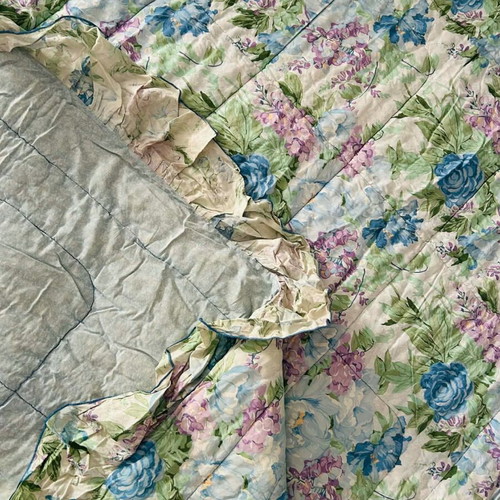Covertex Luxury 5-piece quilt set like new for single bed