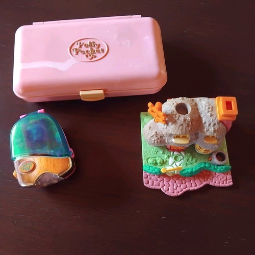 Polly Pocket Bluebird collectible 3-set like new (1990–1998)