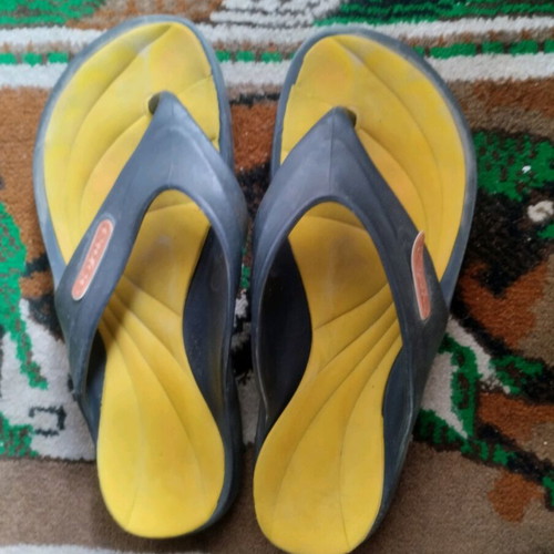 Rider K Sport flip flops used, size 41, blue and yellow