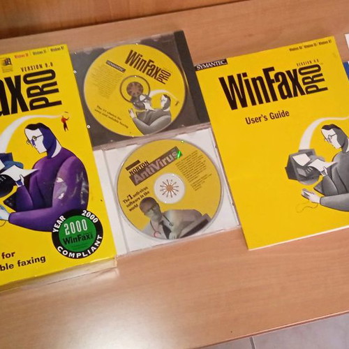 WinFax pro used for collectors, in original box