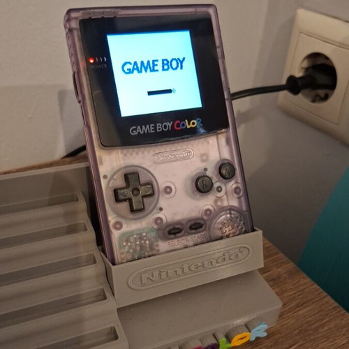 Game Boy Color with IPS screen, new shell