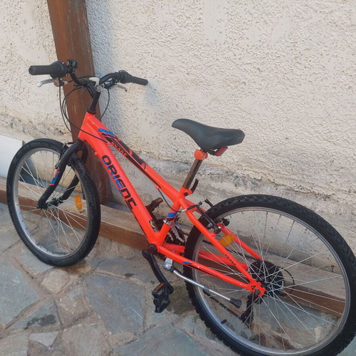 Orient Snake 2019 mountain bike 24" used with front suspension and V-brakes