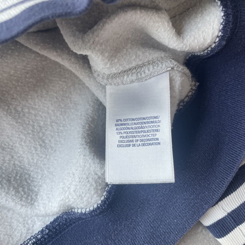 Polo Ralph Lauren Boys' Hoodie Jacket like new, age 7, gray and blue